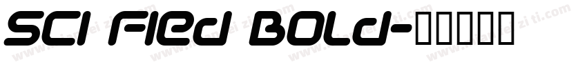 Sci Fied Bold字体转换